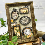 Tim Holtz Alcohol Ink Sandal Ranger TAL25689 Framed Decor Project | color-code:ALT01