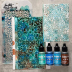 Tim Holtz Alcohol Ink Set Beach Deco Ranger TAK52548 Asked and Answered Series | color-code:ALT01