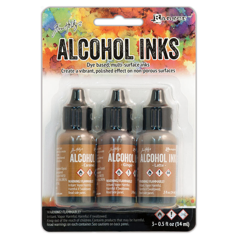 Tim Holtz Alcohol Ink Set Cabin Cupboard Ranger TIM20691