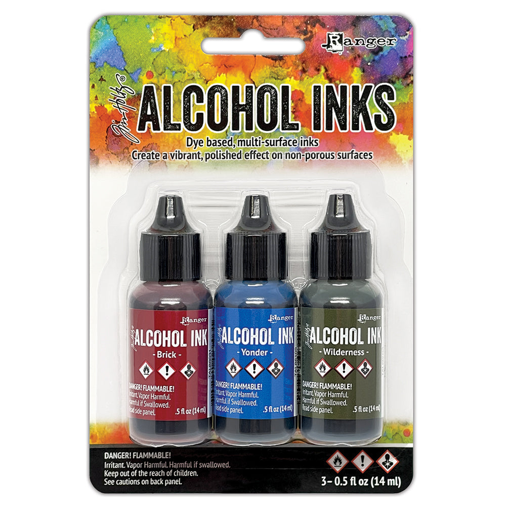 Tim Holtz Alcohol Ink Set Expedition Ranger tak86123