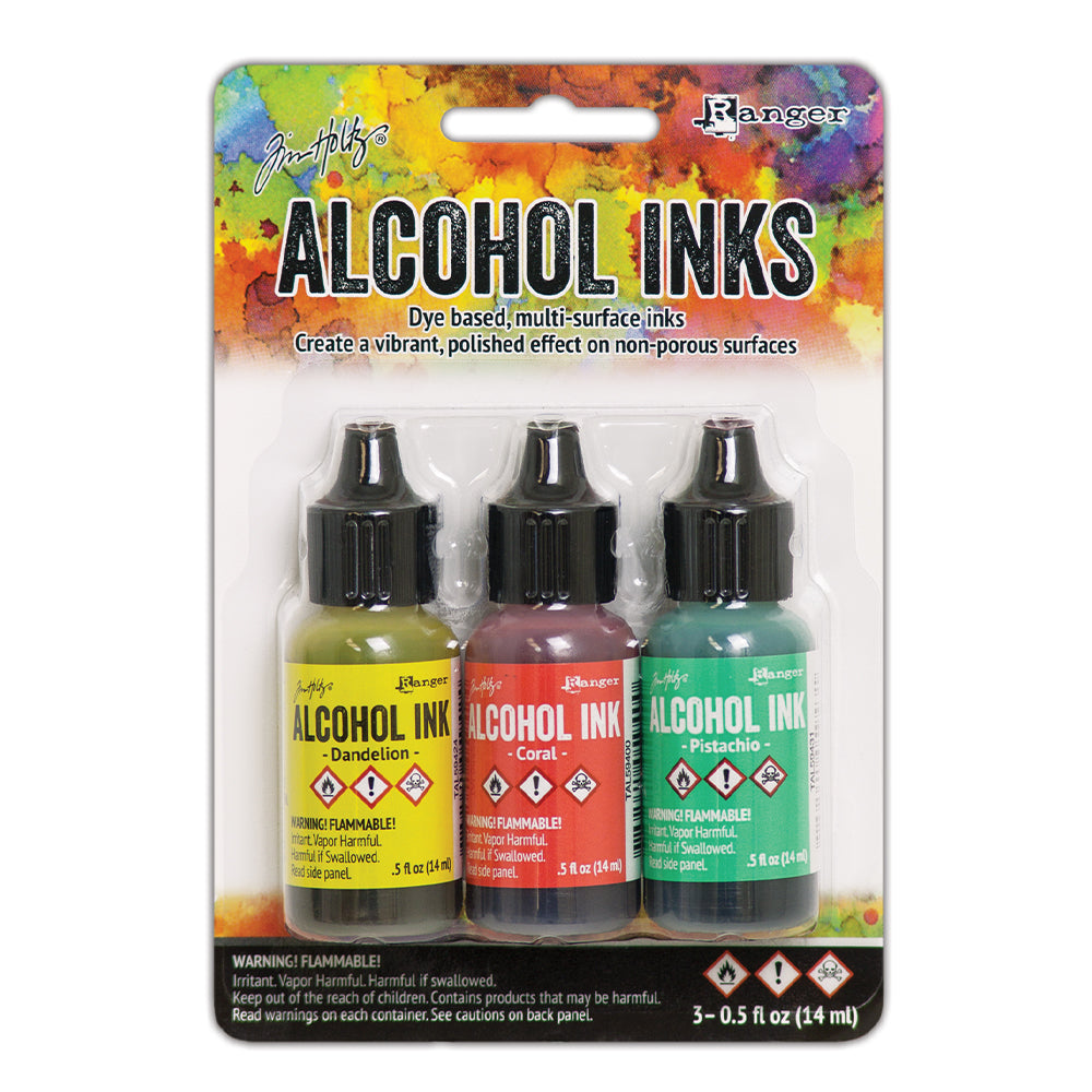 Tim Holtz Alcohol Ink Set Key West Ranger tak58748