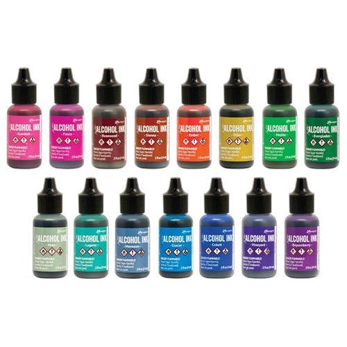Tim Holtz Alcohol Ink Set Of 15 Ranger