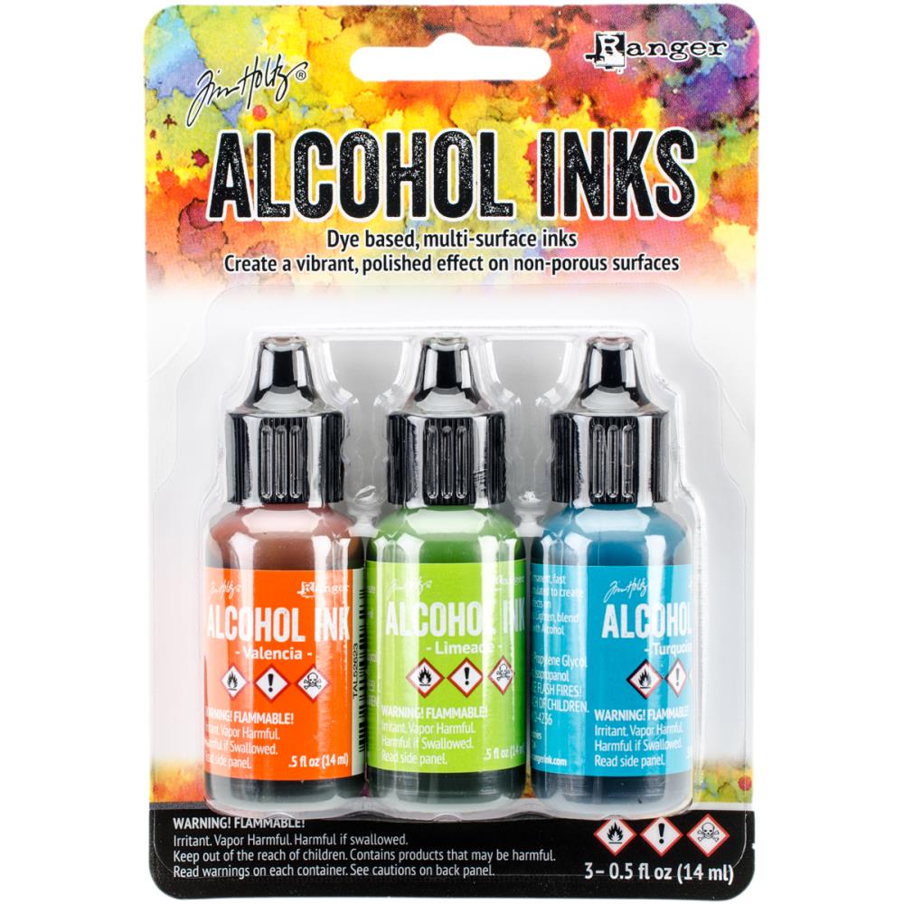 Tim Holtz Alcohol Ink Set Spring Break Ranger TAK52555