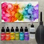 Tim Holtz Alcohol Ink Spectrum Retro 8 Pack Kit Ranger tak83009 Asked and Answered Series | color-code:ALT01