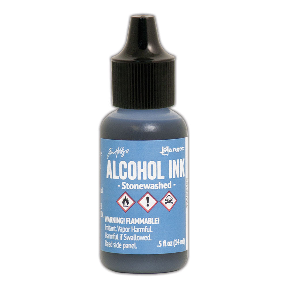 Tim Holtz Alcohol Ink Stonewashed Ranger TIM22190