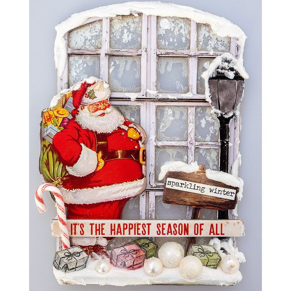 Tim Holtz Alcohol Ink Stonewashed Ranger TIM22190 Frosty Christmas Window | color-code:ALT01