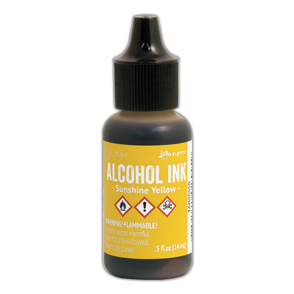 Tim Holtz Alcohol Ink Sunshine Yellow Ranger TAB25559