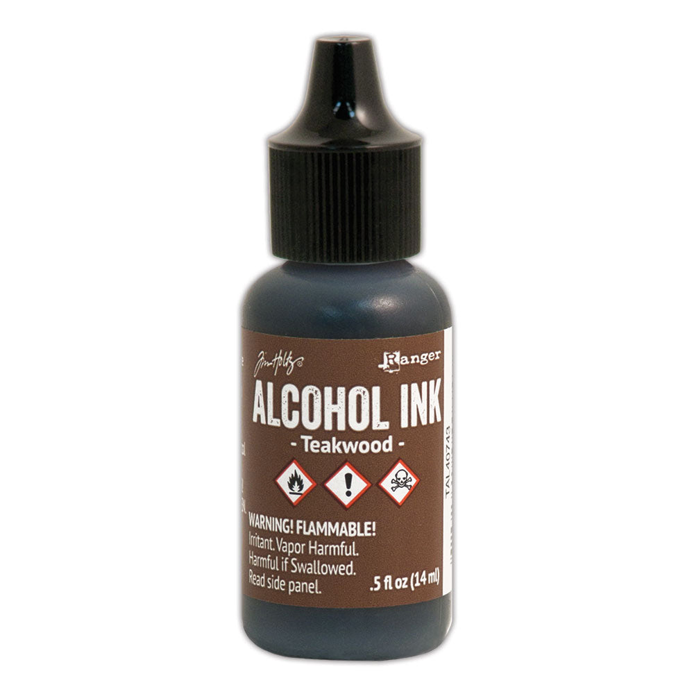 Tim Holtz Alcohol Ink Teakwood Ranger TAL40743