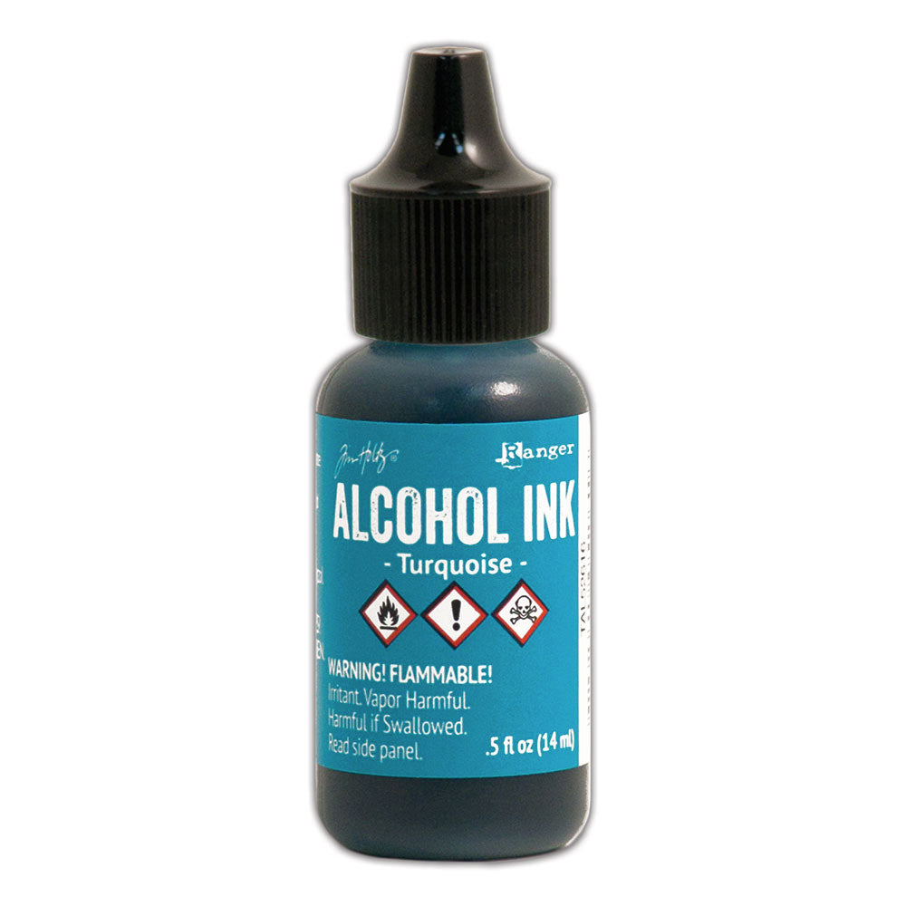 Tim Holtz Alcohol Ink Turquoise Ranger TAL52616