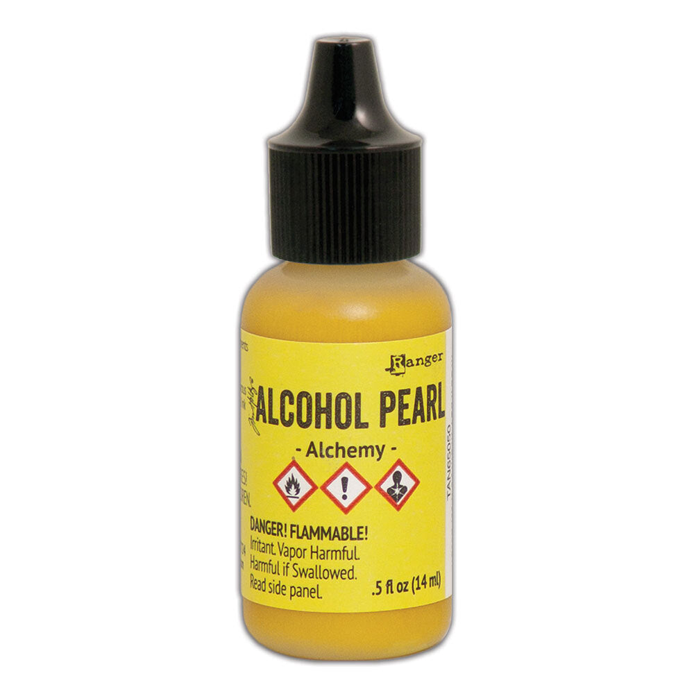 Tim Holtz Alcohol Pearls Ink Alchemy Ranger tan65050