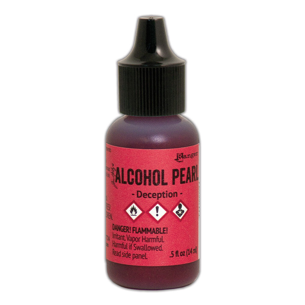 Tim Holtz Alcohol Pearls Ink Deception Ranger TAN65074