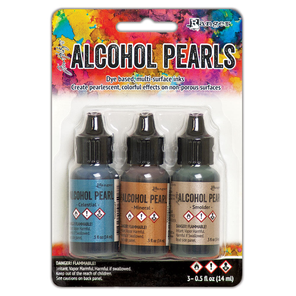 Tim Holtz Alcohol Pearls Kit 4 Ranger tank65548