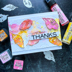 Tim Holtz Antique Linen Distress Spritz tdu86222 Fall Themed Card | color-code:ALT10