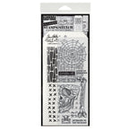 Tim Holtz Clear Stamps and Stencil Anatomy, Cells, Stitches thmm197