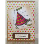 Tim Holtz Clear Stamps and Stencil Birthday, Diamond Dot and Stars thmm143
