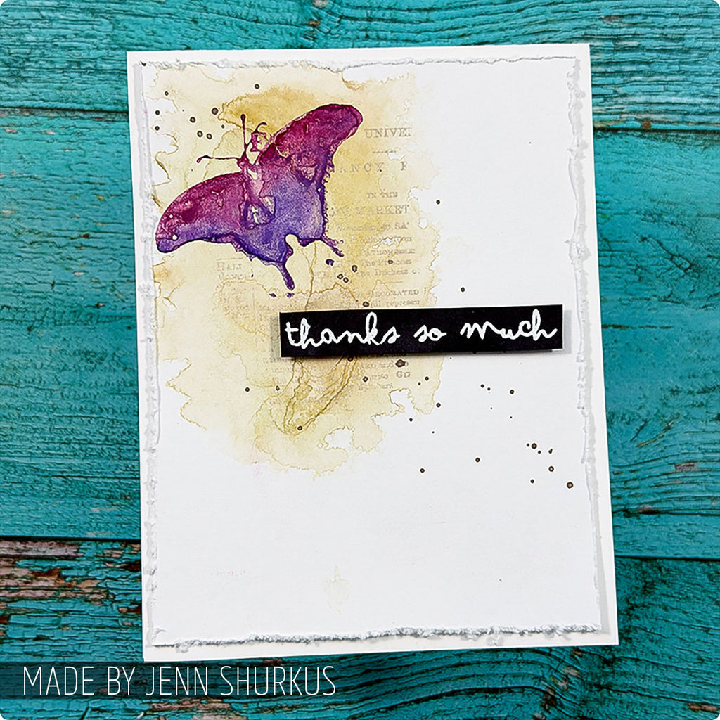 Tim Holtz Clear Stamps and Stencil Botanic Collage, Plus and Focus thmm160 thanks