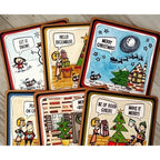 Tim Holtz Clear Stamps and Stencil Christmas Cartoons, Diamond Dot, Twinkle thmm186 cards