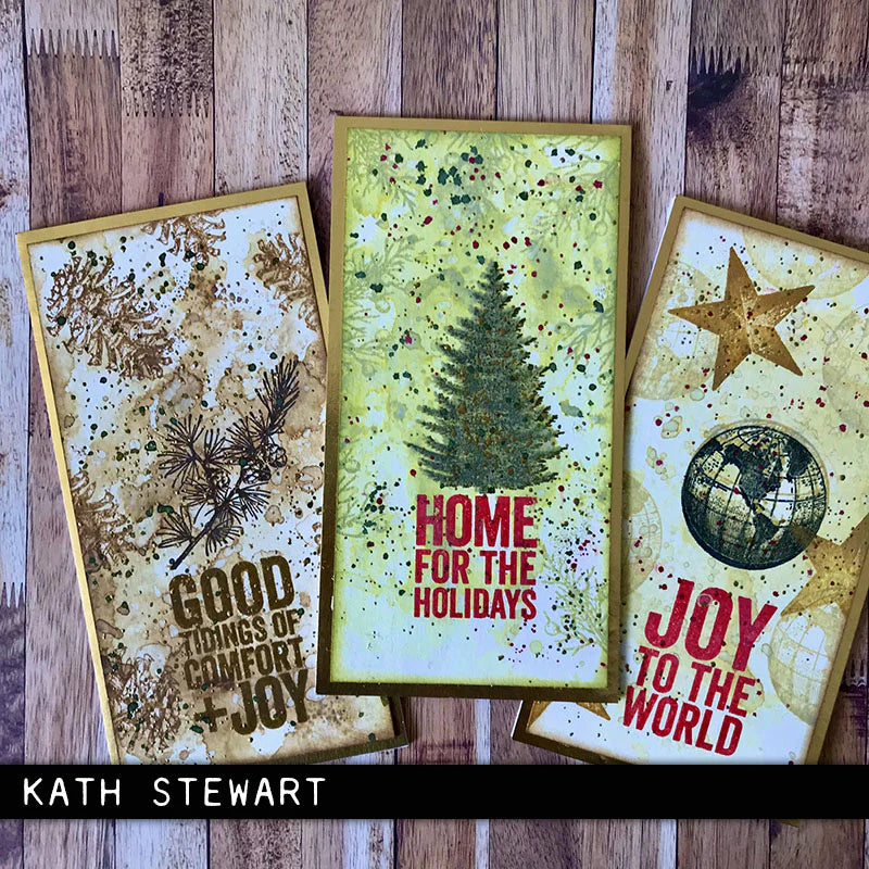 Tim Holtz Clear Stamps and Stencil Holiday Things, Diamond Dot and Merry Christmas thmm152 christmas