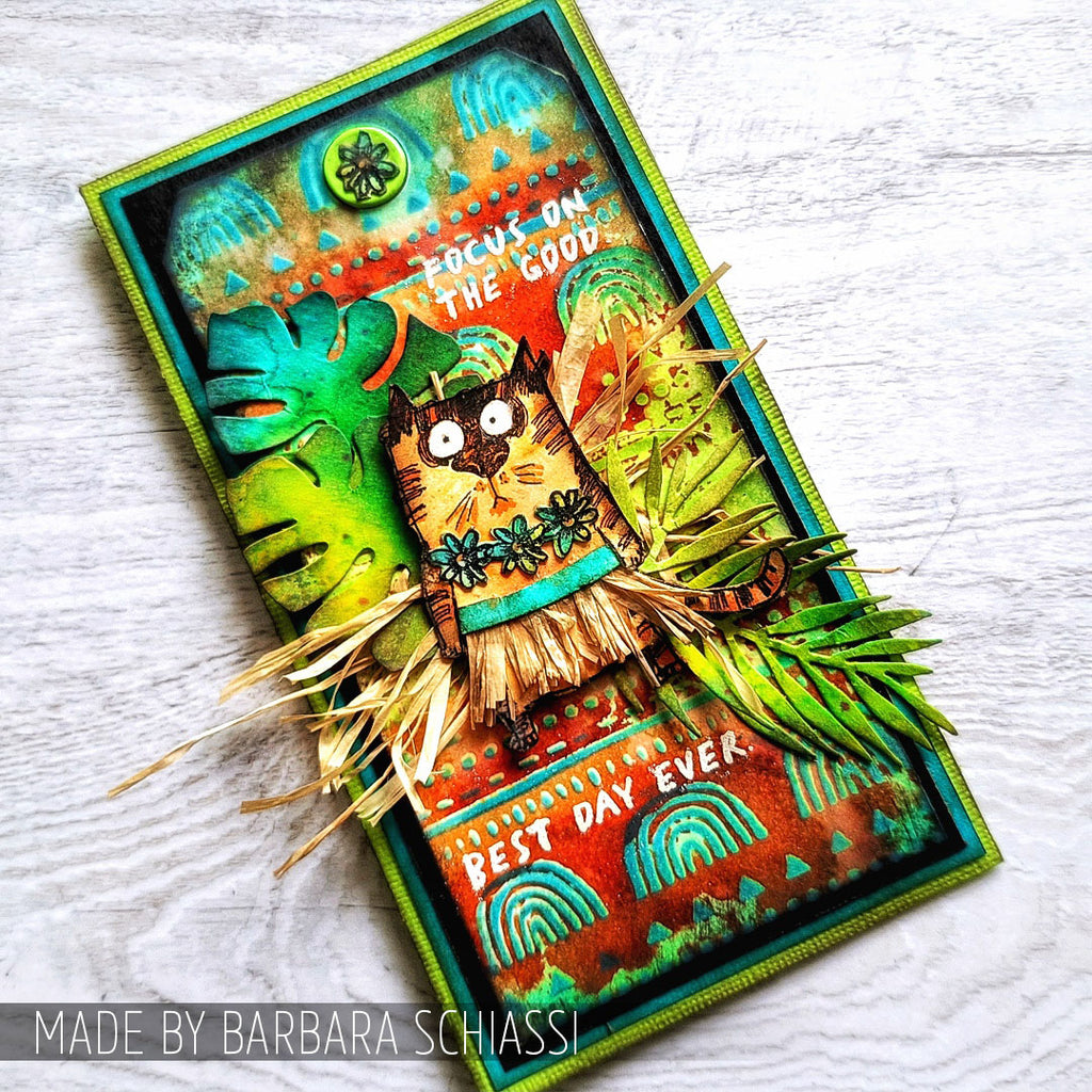 Tim Holtz Clear Stamps and Stencil Noteworthy, Nature and Ringer thmm162 best day