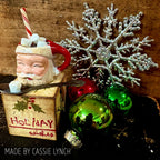 Tim Holtz Clear Stamps and Stencil Seasonal Scribble, Polkadot, Tinsel thmm136 wishes