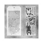 Tim Holtz Clear Stamps and Stencil Snarky Cat, Doodle and Bubble thmm110 product image