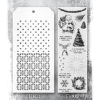 Tim Holtz Clear Stamps and Stencils Darling Christmas, Polkadot, Nordic thmm174 product image