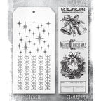 Tim Holtz Clear Stamps and Stencils Department Store, Tinsel, Sparkle thmm177 product image