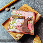 Tim Holtz Clear Stamps and Stencils Spring Shadows, Gingham, and Dotted Line thmm163 easter