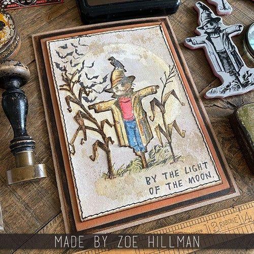 Tim Holtz Clear Stamps and Stencils The Scarecrow, Gingham, Stitches thmm170 corn
