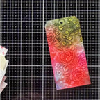 Tim Holtz Clear Stamps and Stencils Wicked Hipsters, Roses, Crossed thmm171 tag