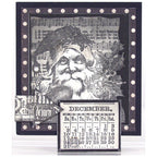 Tim Holtz Cling Rubber Components Stamp FIRST CHRISTMAS COM026 calendar