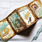 Tim Holtz Cling Rubber Components Stamp Paris com015 travel