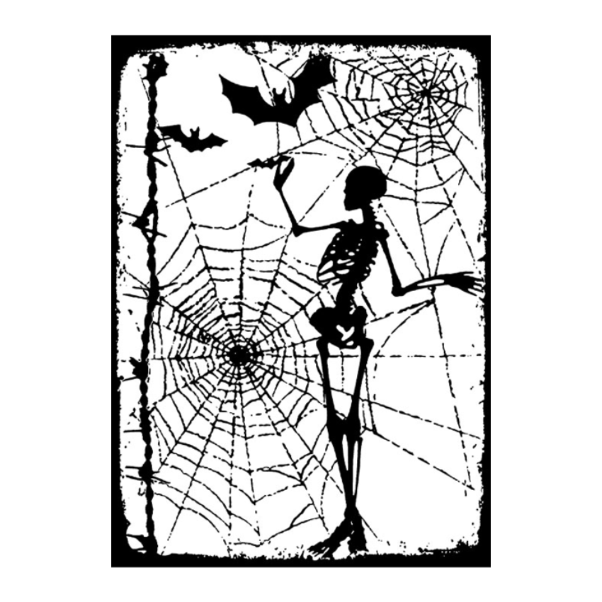 Tim Holtz Cling Rubber Components Stamp X-Ray com024