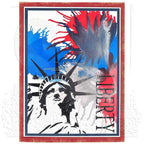 Tim Holtz Cling Rubber Stamps AMERICANA SILHOUETTES cms122 liberty