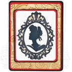 Tim Holtz Cling Rubber Stamps ARTFUL SILHOUETTES cms137 frame