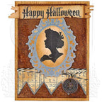 Tim Holtz Cling Rubber Stamps ARTFUL SILHOUETTES cms137 halloween