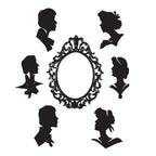Tim Holtz Cling Rubber Stamps ARTFUL SILHOUETTES cms137