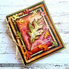 Tim Holtz Cling Rubber Stamps Autumn Blueprint cms133 leaves