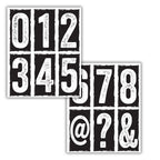 Tim Holtz Cling Rubber Stamps  BIG NUMBER BLOCKS CMS223