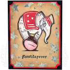 Tim Holtz Cling Rubber Stamps BIG TOP cms191 elephant