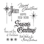 Tim Holtz Cling Rubber Stamps CHRISTMASTIME 2 CMS389