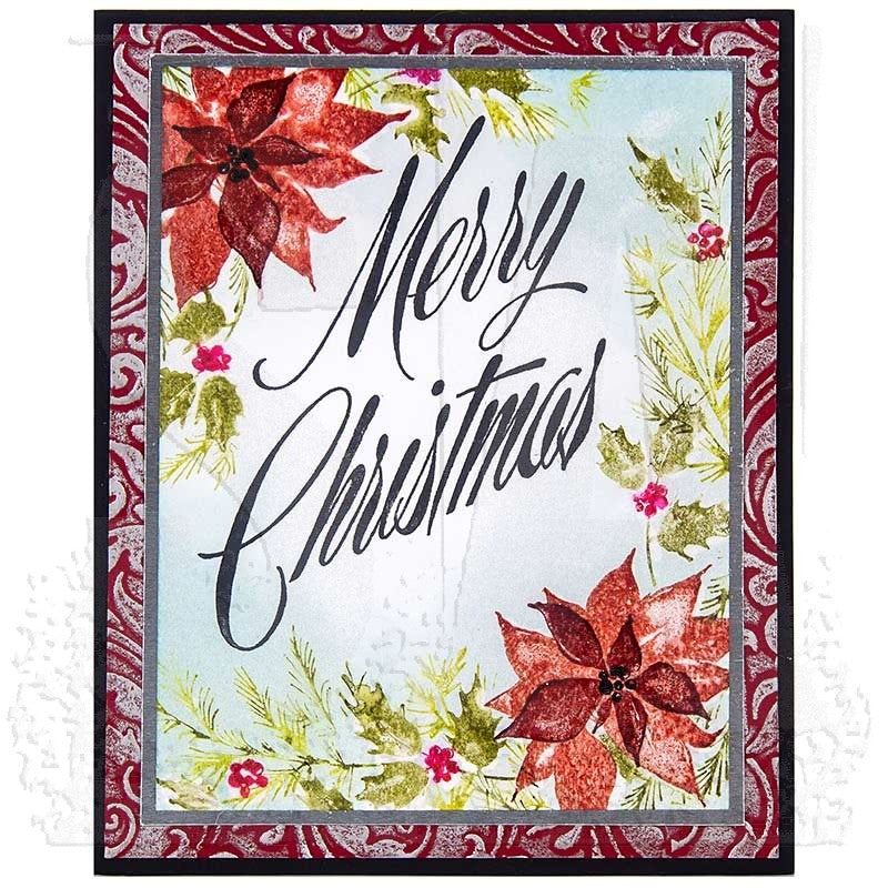 Tim Holtz Cling Rubber Stamps CHRISTMASTIME CMS352 christmas