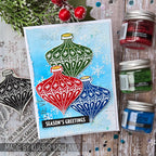 Tim Holtz Cling Rubber Stamps CHRISTMAS MEMORIES CMS118 greetings