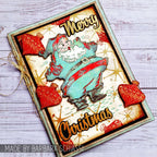 Tim Holtz Cling Rubber Stamps CHRISTMAS MEMORIES CMS118 ornaments