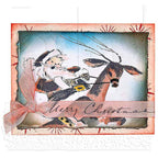 Tim Holtz Cling Rubber Stamps CHRISTMAS TIME CMS141 christmas