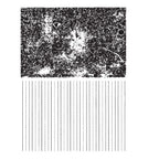 Tim Holtz Cling Rubber Stamps COMPOSITION AND LINED CMS332