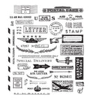 Tim Holtz Cling Rubber Stamps CORRESPONDENCE CMS225
