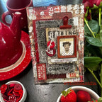Tim Holtz Cling Rubber Stamps CORRESPONDENCE CMS225 red | color-code:ALT02