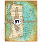 Tim Holtz Cling Rubber Stamps CRACKS & SPECKS cms186 57