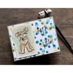 Tim Holtz Cling Rubber Stamps CRAZY DOGS CMS271 happy birthday | color-code:ALT01